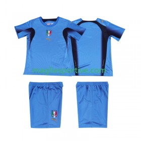 Completo Calcio Italia 2006 Retro Bambino Divisa Prima